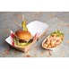 Envase compostable de hamburguesa Colpac papel kraft grande 135mm (Caja 250)