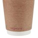 Vaso compostable bebidas calientes Vegware doble pared 340ml (Caja 500)