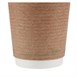 Vaso compostable bebidas calientes Vegware doble pared 340ml (Caja 500)