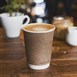 Vaso compostable bebidas calientes Vegware doble pared 340ml (Caja 500)