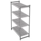 Estantería 4 estantes Cambro 1830(Al) x 460(P)mm