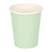 Vaso de una sola pared para bebidas calientes turquesa Fiesta 225ml (Caja 1000)