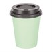 Vaso de una sola pared para bebidas calientes turquesa Fiesta 225ml (Caja 1000)