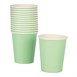 Vaso de una sola pared para bebidas calientes turquesa Fiesta 225ml (Caja 1000)
