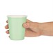 Vaso de una sola pared para bebidas calientes turquesa Fiesta 225ml (Caja 1000)
