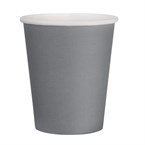 Vaso de una sola pared para bebidas calientes color carbón Fiesta 225ml (Caja 1000)
