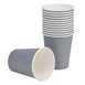 Vaso de una sola pared para bebidas calientes color carbón Fiesta 225ml (Caja 1000)
