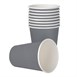 Vaso de una sola pared para bebidas calientes color carbón Fiesta 340ml (Caja 1000)