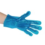 Guantes compostables de preparación de alimentos  Vegware tamaño mediano azules (Caja 2400)