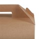 Caja biodegradable comida para llevar Colpac papel kraft pequeña (Caja 125)