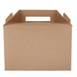 Caja biodegradable comida para llevar Colpac papel kraft pequeña (Caja 125)