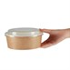 Recipiente reciclable Colpac papel kraft con tapa 700ml (Caja 150)