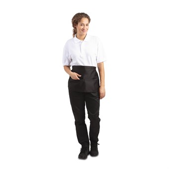 Delantal monedero Whites negro