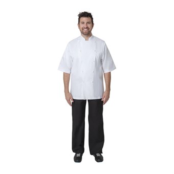 Chaqueta cocina Executive Chef Works Capri blanca