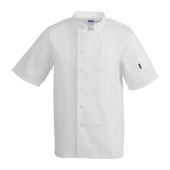 Chaqueta cocina Whites Vegas manga corta blanca