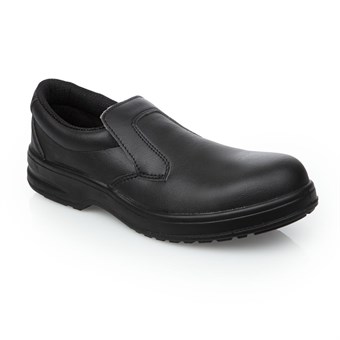 Zapatos de seguridad sin cordones Lites negros