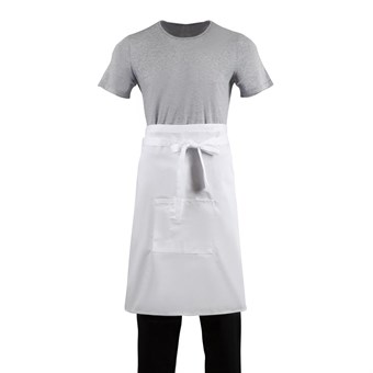 Delantal camarero normal Whites blanco