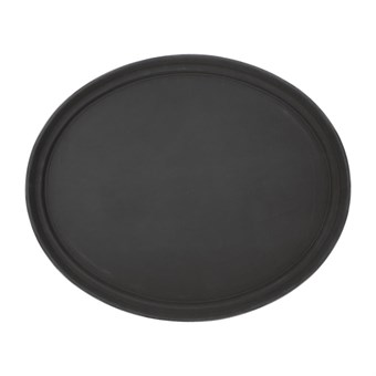 Bandeja antideslizante ovalada plástico Kristallon 685 x 560mm