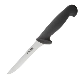 Cuchillo de deshuesar Hygiplas 12,5cm negro