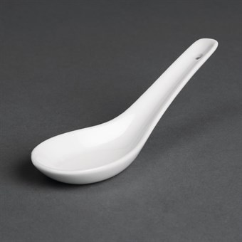 Cucharas de arroz blancas Olympia