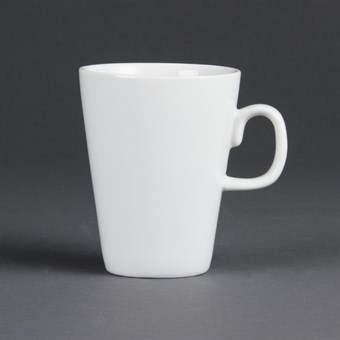 Taza latte blanca Olympia 310ml