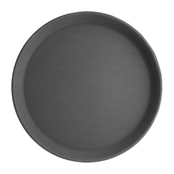 Bandeja de plástico redonda antideslizante Kristallon 280mm