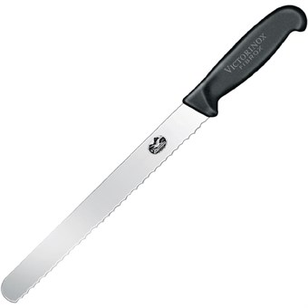 Cuchillo rebanador hoja dentada 35,5cm Victorinox