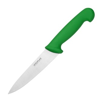 Cuchillo de cocina Hygiplas 16cm verde