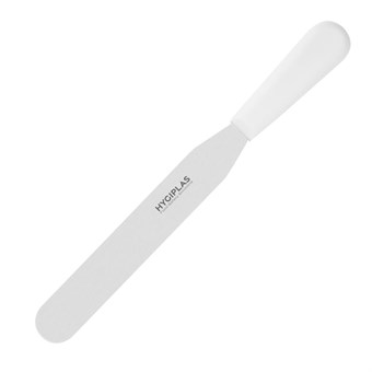 Cuchillo de espátula hoja recta rojo 20,5cm Hygiplas