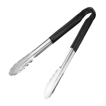 Pinzas de servir Vogue mango negro