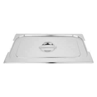 Tapa con asas Gastronorm acero inoxidable tamaño completo Vogue