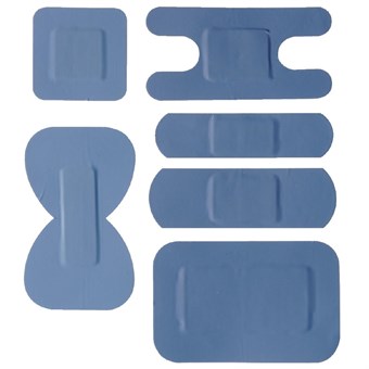 Tiritas surtidas azules
