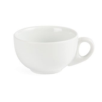 Tazas de capuchino blancas 284ml Olympia