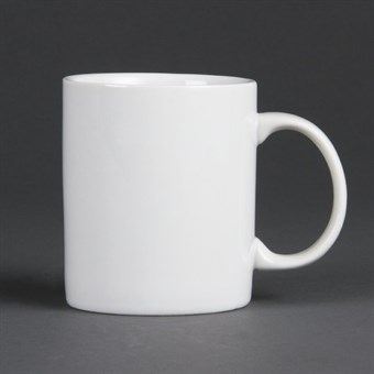 Tazas estándar blancas 284ml Olympia