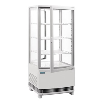 Refrigerador expositor puerta curva 86L Polar Serie C