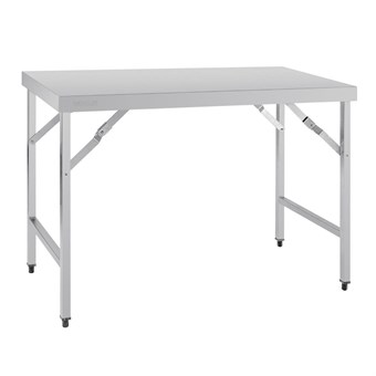 Mesa plegable acero inox Vogue 1200mm