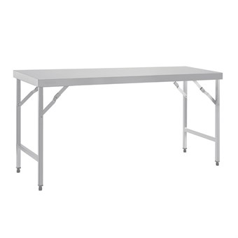 Mesas plegables acero inox Vogue