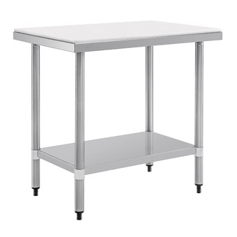 Mesa de acero inox con tabla de corte Vogue 900mm