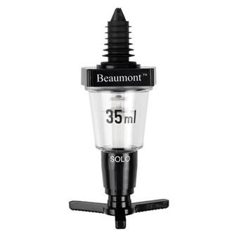 Dispensador de licores estampado a 35ml con sello gubernamental