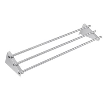 Estante tubular acero inoxidable Vogue 1200mm