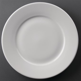 Platos llanos borde ancho Athena Hotelware 254mm