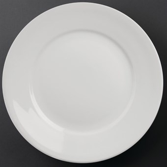Platos llanos borde ancho Athena Hotelware 280mm