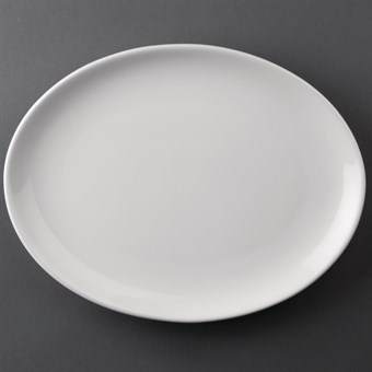Fuentes ovaladas Athena Hotelware blancas