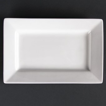 Fuentes rectangulares borde ancho Lumina 200 x 130mm
