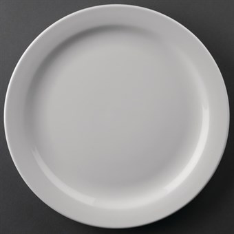 Platos llanos borde estrecho Athena Hotelware 228mm