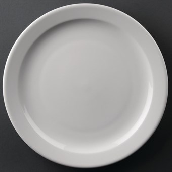 Platos llanos borde estrecho Athena Hotelware 254mm