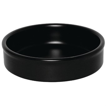 Platos apilables Mediterranean negros 102mm Olympia