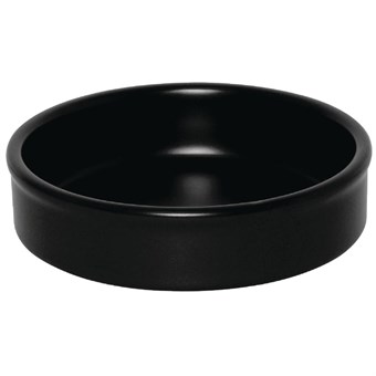 Platos apilables Mediterranean negros 134mm Olympia