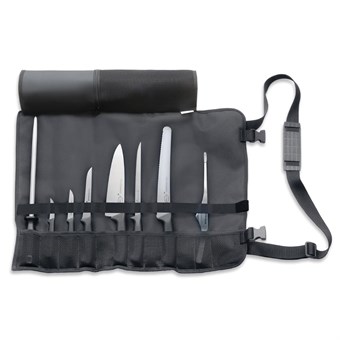 Juego de cuchillos para principiantes Pro Dynamic 8 piezas con bolsa enrollable Dick