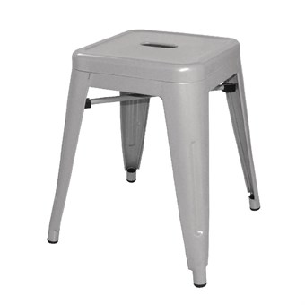 Taburete plata bajo - juego de 4